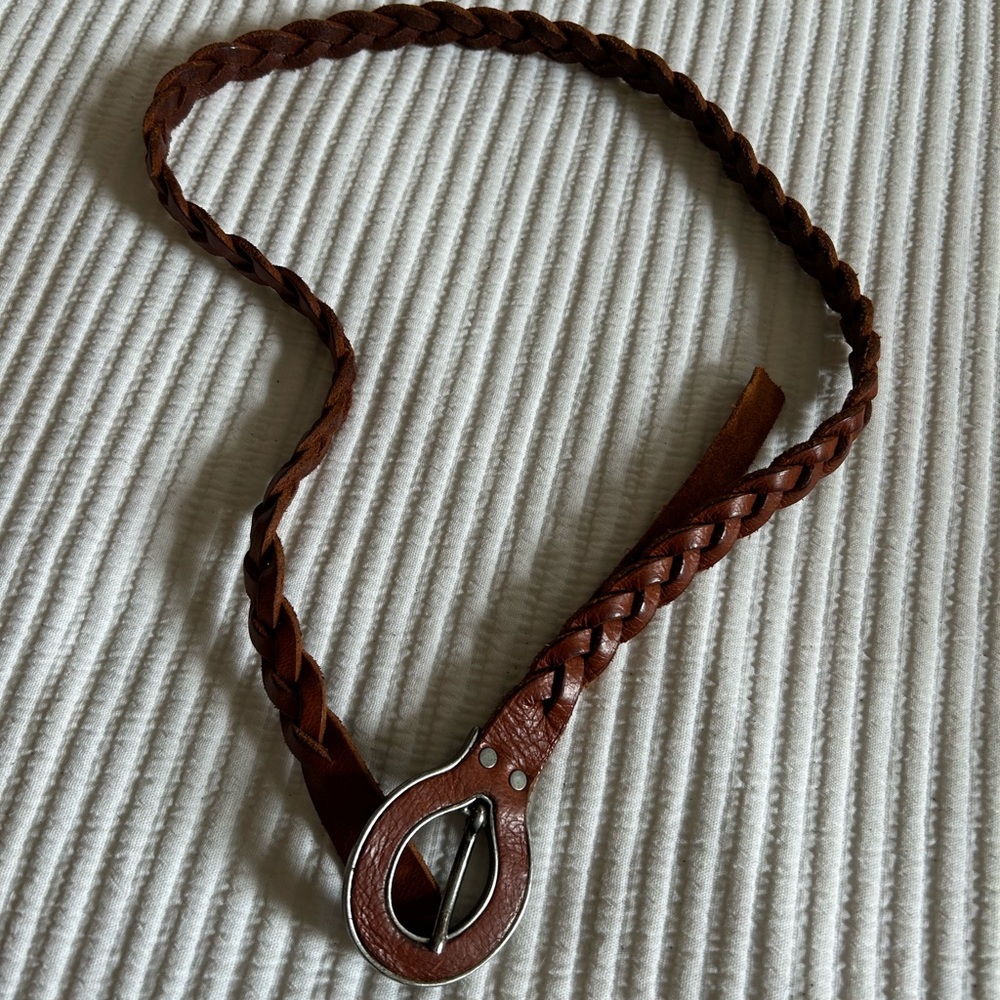 Paul and Joe Sister brown leather belt small